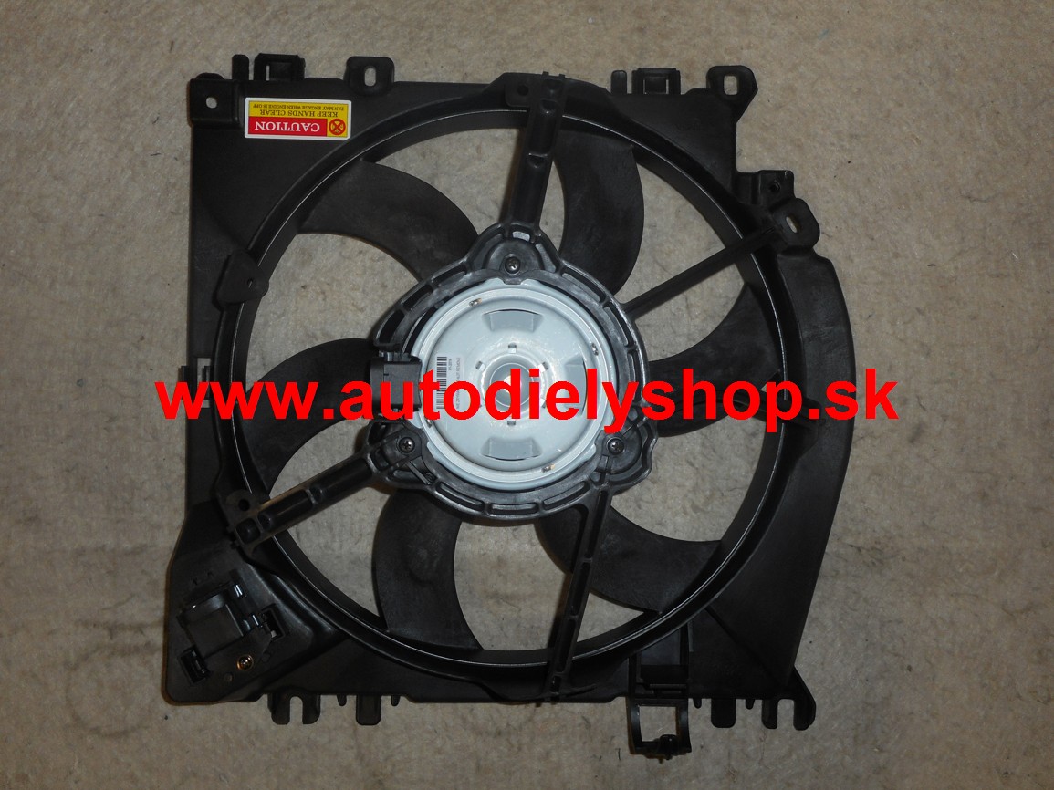 Renault CLIO III 10/05- ventilátor chladičov 1,2-1,4-1,5DCi-1,6i