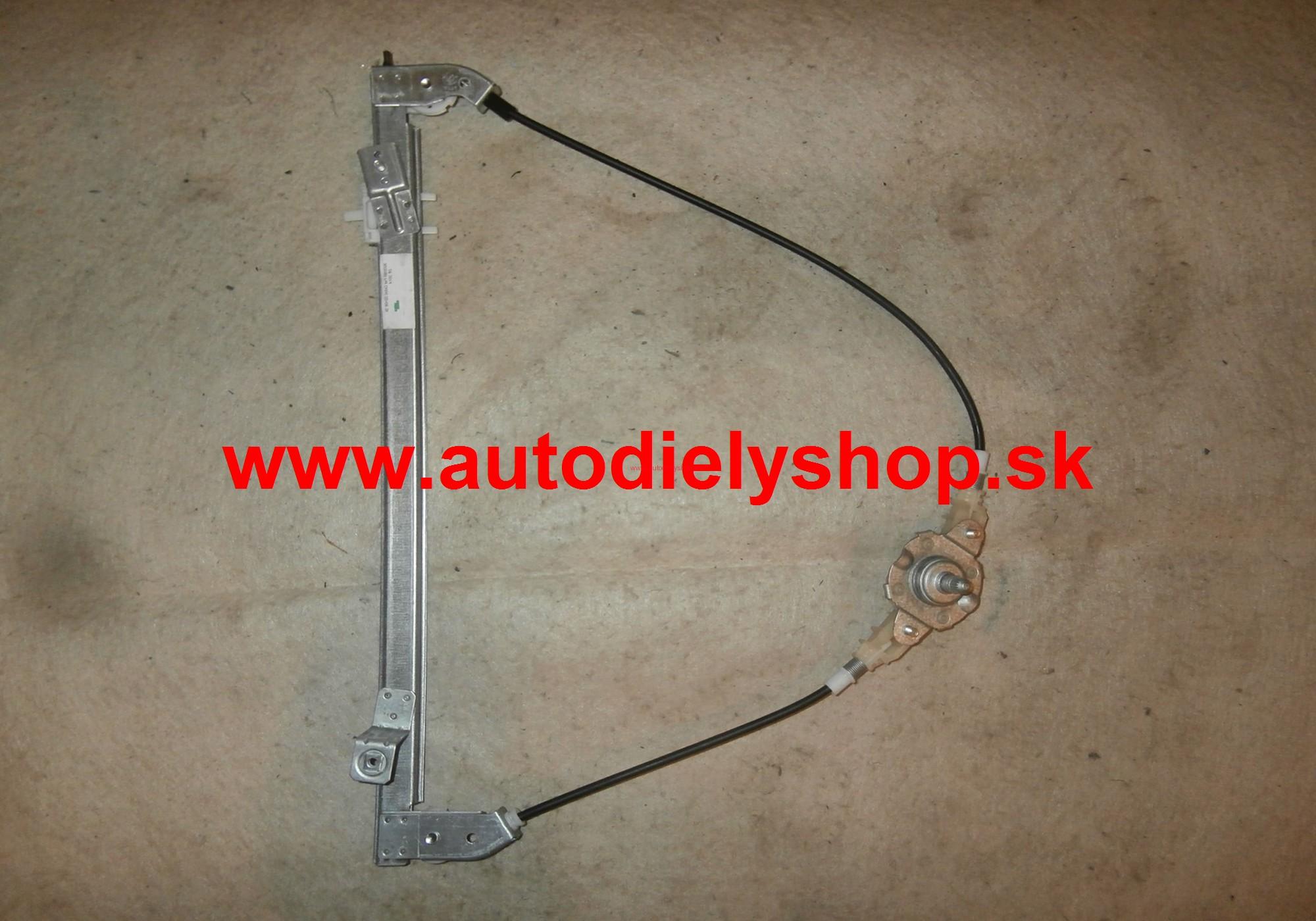 Fiat DOBLO 5/01-10/05 Mech.sťahovanie okna predné pravé 