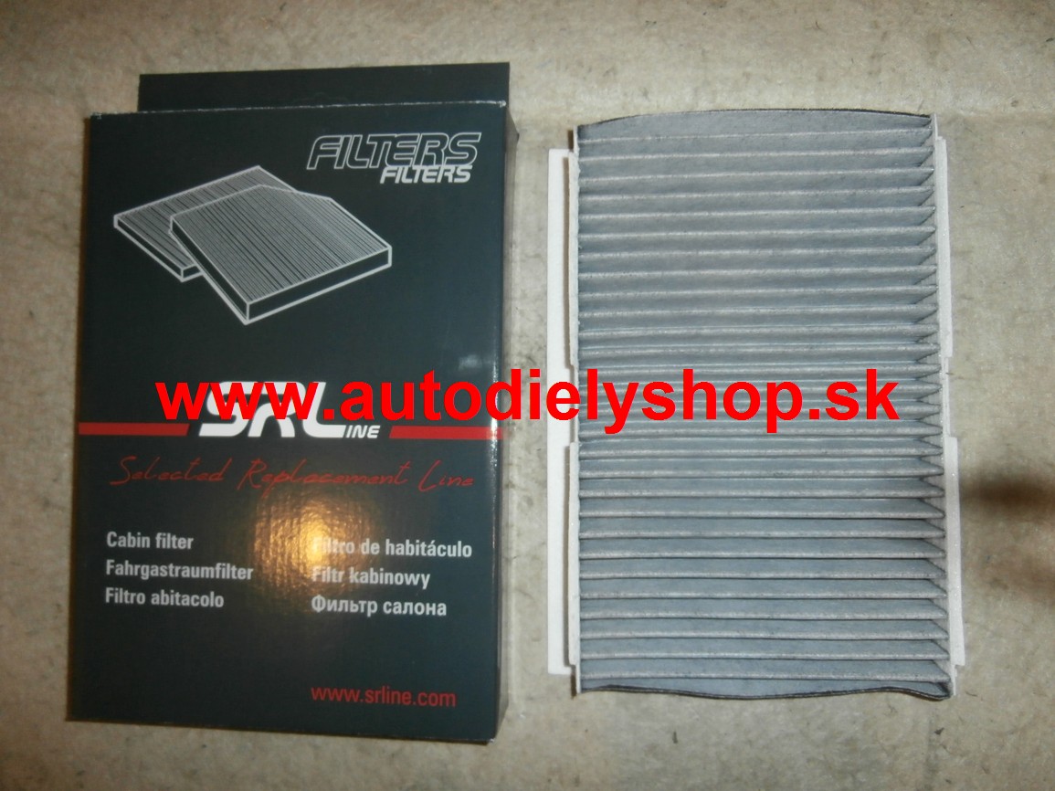 Peugeot 307 4/01-05 peľový filter,všetky motory / uhlíkový /