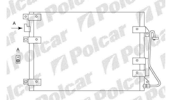 Renault Clio 7/01-9/05 chladič klimatizácie / pre všetky typy /