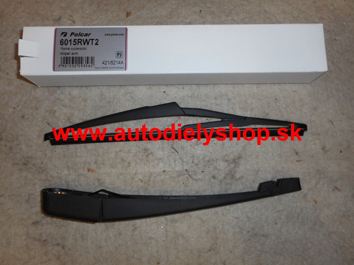 Renault CLIO 7/01-9/05 zadné ramienko stierača Komplet