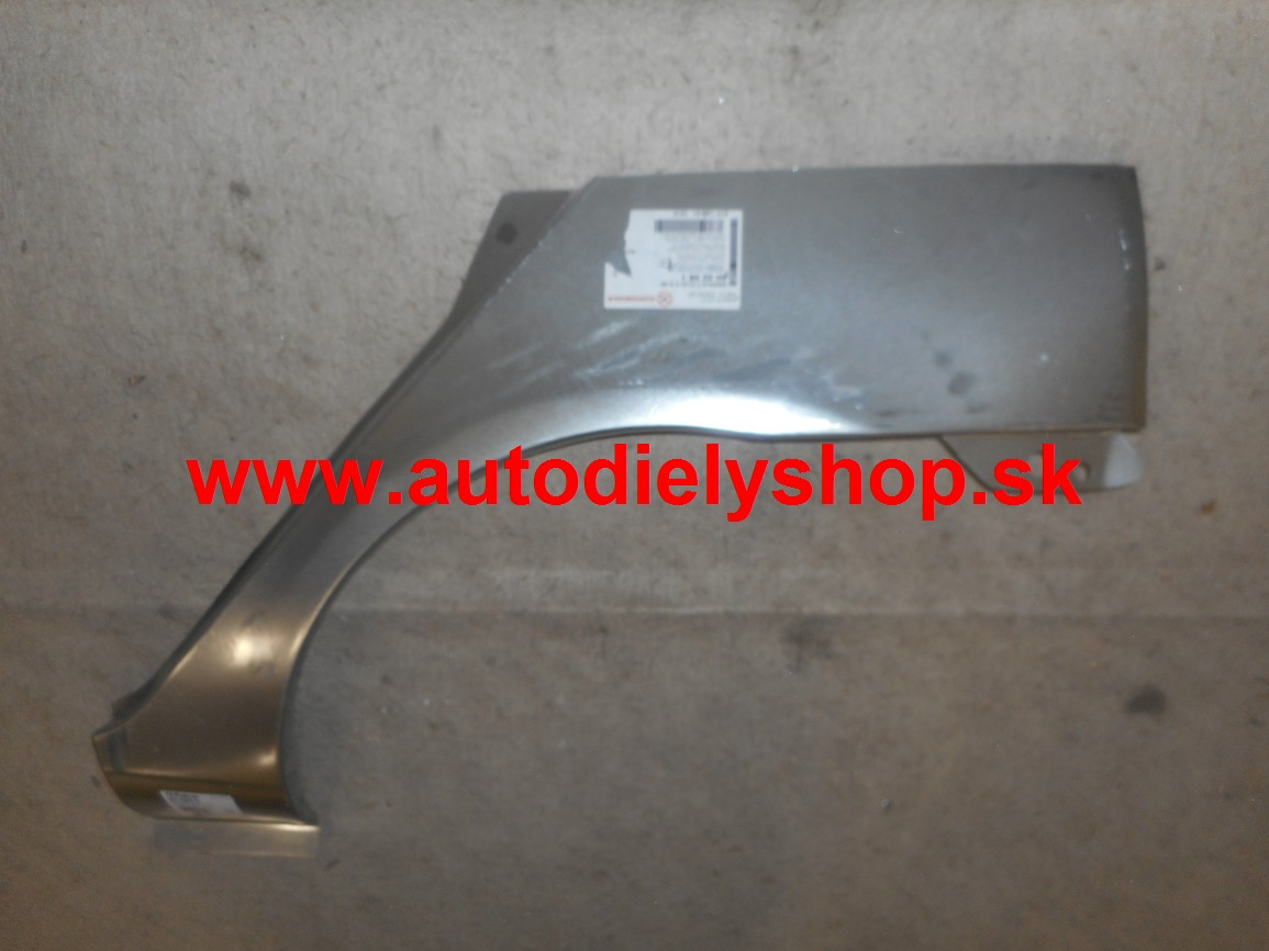 Renault Clio 9/98-6/01 lem zadného blatníku ľavý.5dv