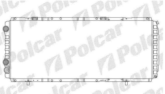 Fiat DUCATO 7/94-12/01 chladič vody s AC 2,5D