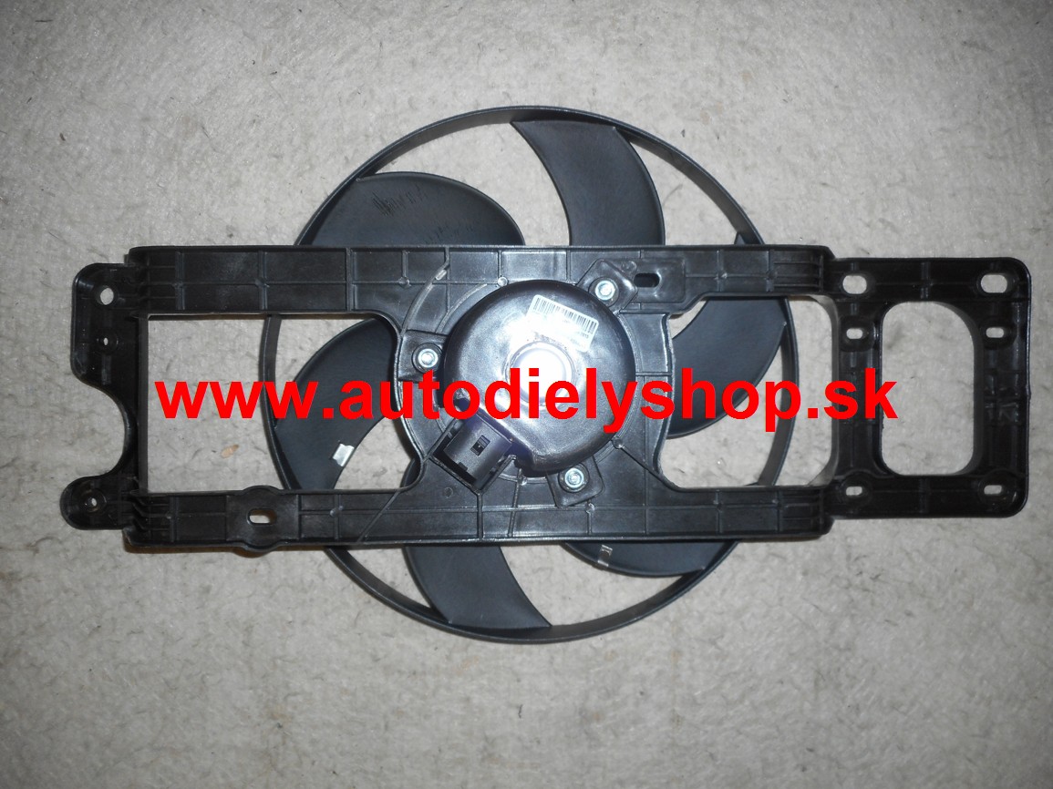 Renault Clio 9/98-6/01 ventilátor chladiča 1,2-1,4-1,6 bez AC