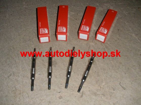 Renault CLIO 9/98-6/01 žhavič Sada 4ks 1,9D / MAXGEAR /