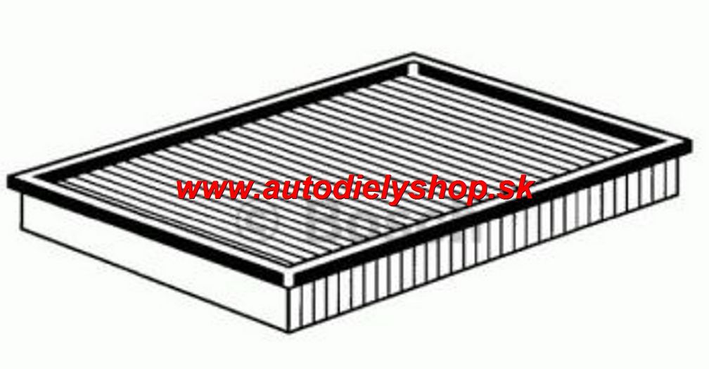 Peugeot 307 05- vzduchový filter 1,6HDi / MISTAF/
