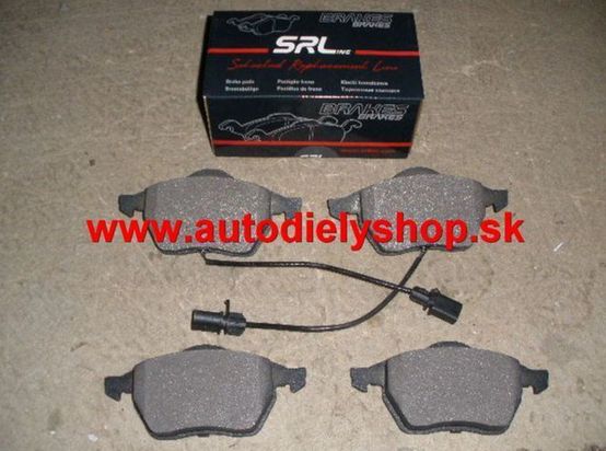 Alfa 145, 146 6/94-00 predné platničky Sada / SRL /