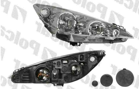 Peugeot 308 9/07- predné svetlo Pravé H1+H7 / VALEO /
