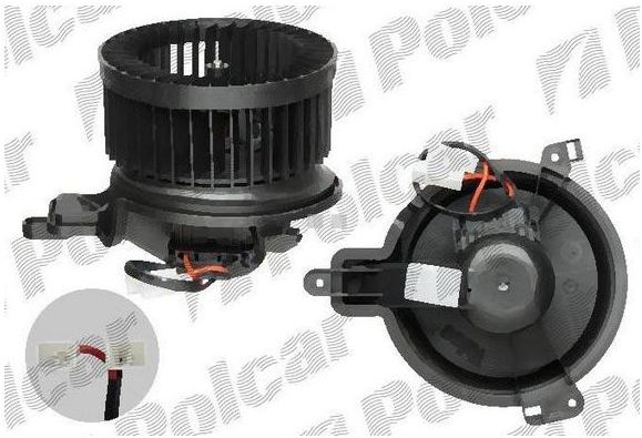 Fiat Ducato 1/02-9/06 ventilátor kúrenia s AC