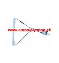 Peugeot 308 9/07- el.mechanizmus, predné Pravé 5dv dvere