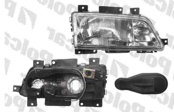 Peugeot 405 87-96 svetlo H1+ H4 Pravé / DJ AUTO /