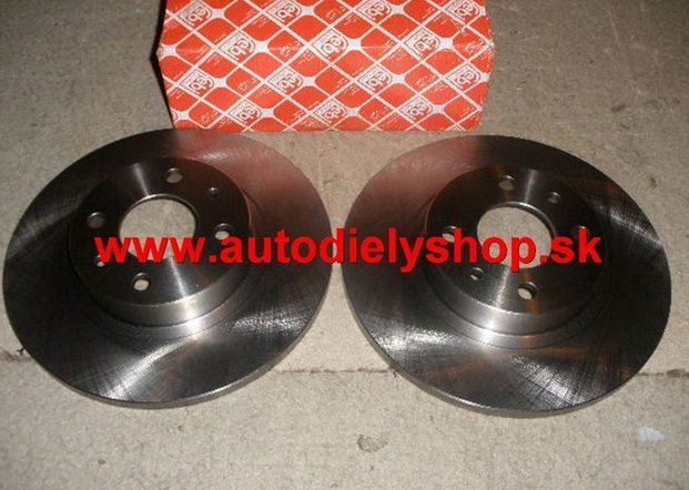 Peugeot 405 9/87-96 predné kotúče 266mm Sada ,plné /FEBI/