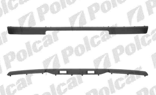 Peugeot 406 5/95-5/99 lišta zadného nárazníku Stred,SDN