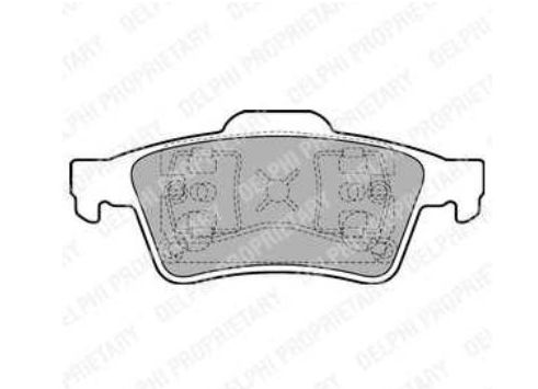 Fiat GRANDE PUNTO 10/05- predné platničky Sada 1,4 T-Jet/ Delphi