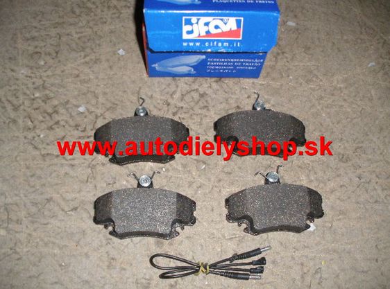 Ford Escort 95- predné platničky Sada / CIFAM /