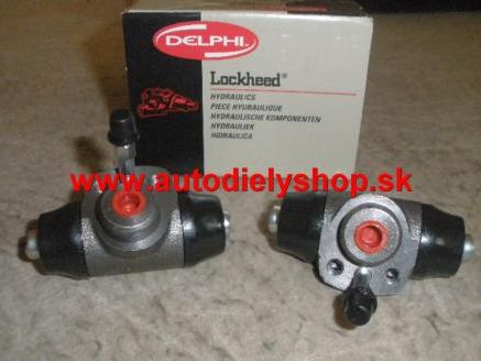 Ford Escort 95- zadné brzdové valčeky Sada L+P / DELPHI / s ABS