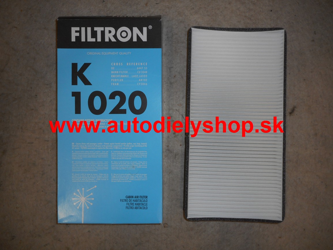 Peugeot 406 5/95-5/99 peľový filter / FILTRON /