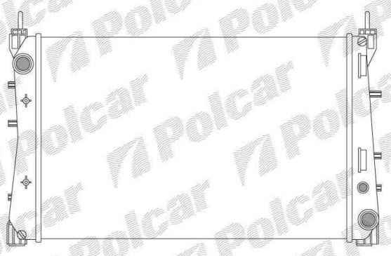 Fiat LINEA 6/07- chladič vody /1,3JTD-1,4T-JET-1,6JTD/