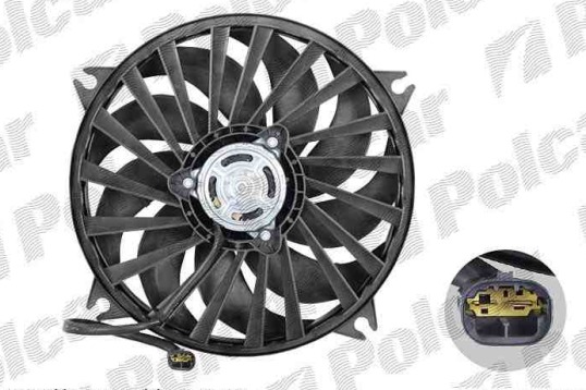 Peugeot 406 5/99-4/04 vrtula ventilátora 385mm,s motorom