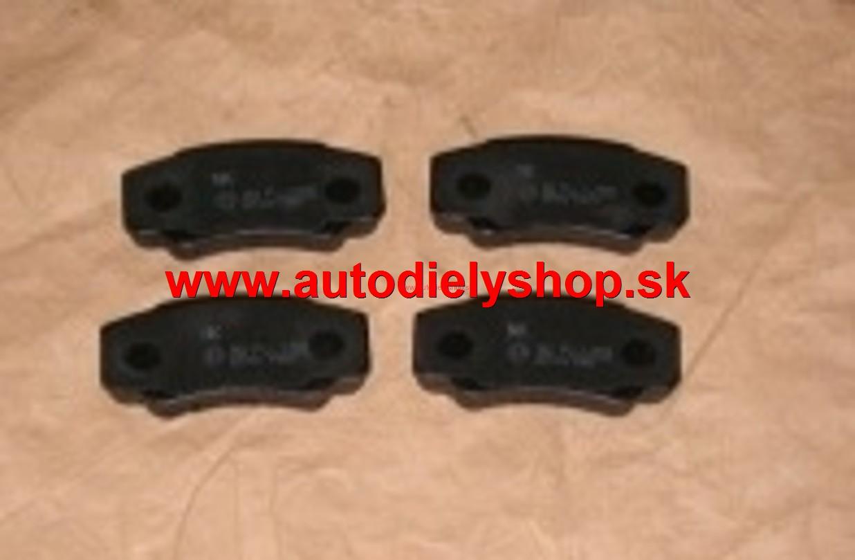  Fiat Ducato 1/02-9/06 Zadné platničky sada /SAMKO/ 