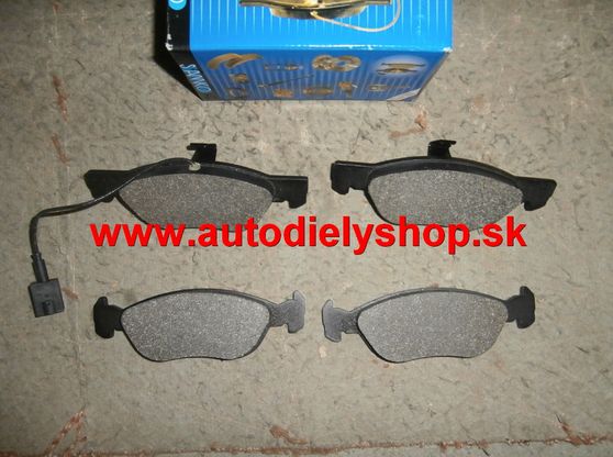 Ford FIESTA IV 10/99-3/02  predné platničky sada  " CIFAM  "