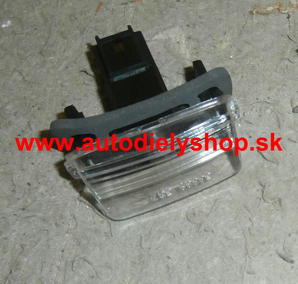 Peugeot 407 5/04- zadné osvetlenie ŠPZ,KOMBI