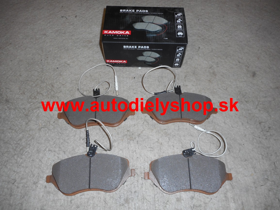 Peugeot 407 5/04- predné platničky Sada /KAMOKA / 162,5mm