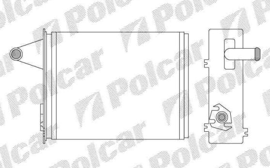 Fiat PALIO 97-6/02 radiator kurenia / pre všetky typy /