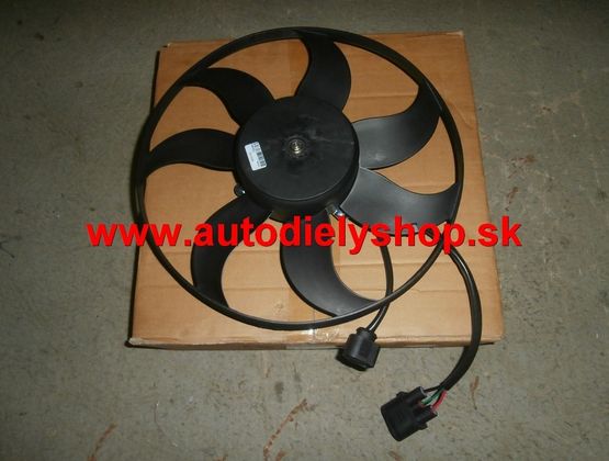 Ford FIESTA 11/2008- ventilátor chladičov 1,25i-1,4i