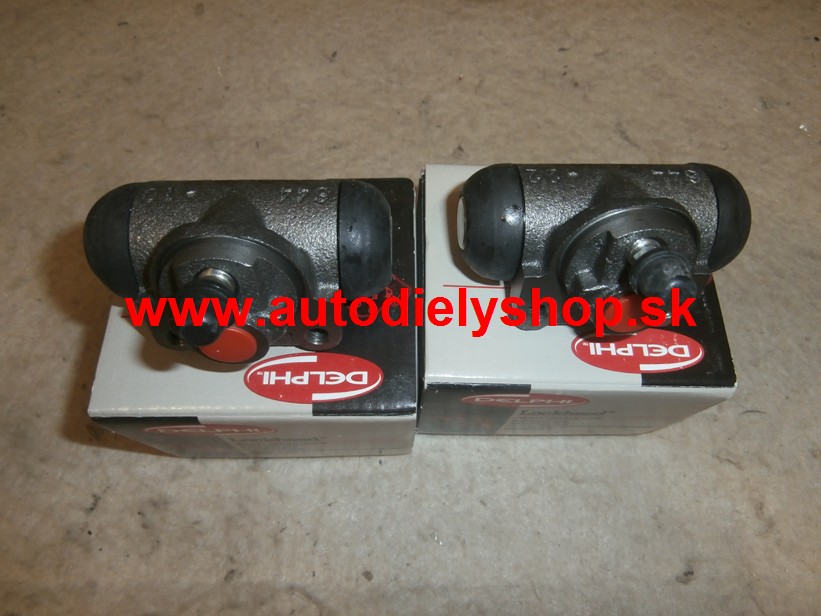Fiat PALIO 97-6/02 zadný brzdový valček Sada L+P / DELPHI /