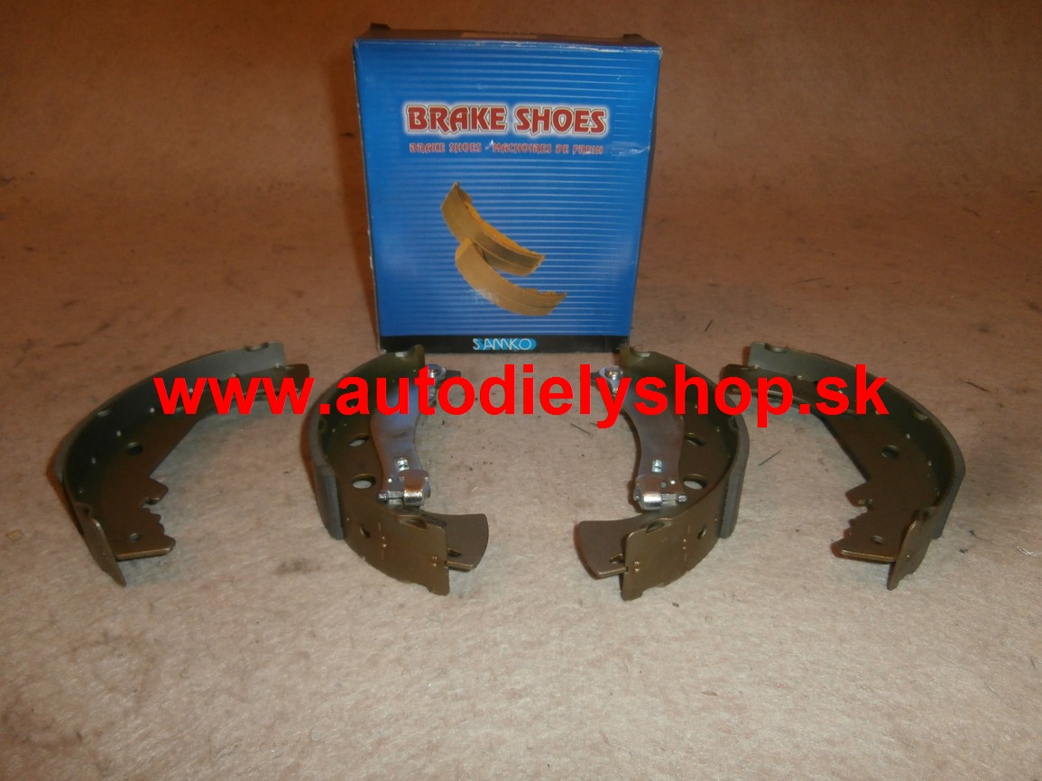 Fiat PALIO 97-6/02 zadné brzdové čeluste 228mm Sada / SAMKO /