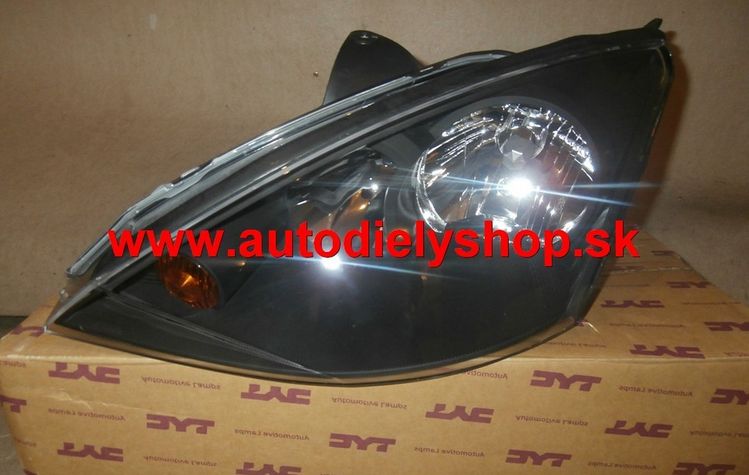 Ford Focus 01-04 svetlo H1+H7 ľavé,čierne / DEPO /