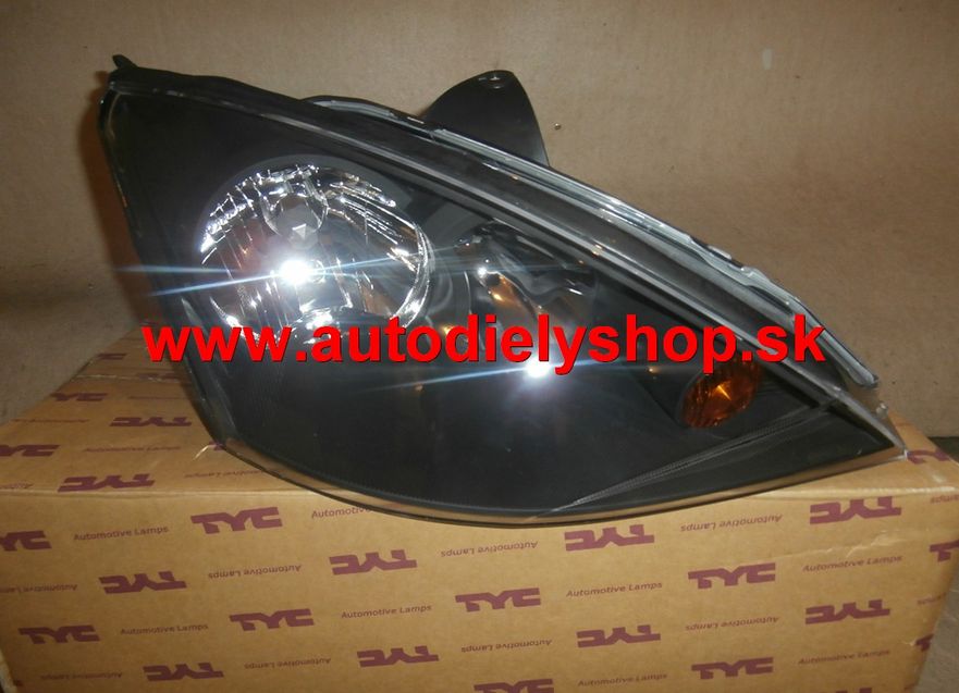 Ford Focus 01-04 svetlo H1+H7 Pravé,čierne / DEPO /
