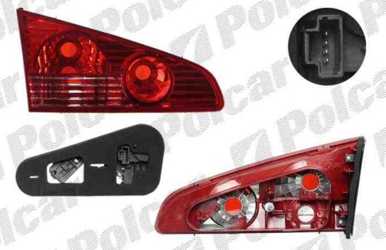 Peugeot 607 10/06- zadné svetlo ľavé,vnútorné / ORIGINAL /