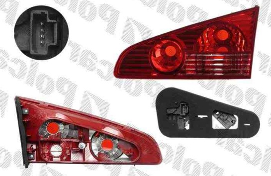 Peugeot 607 10/06- zadné svetlo Pravé,vnútorné / ORIGINAL /