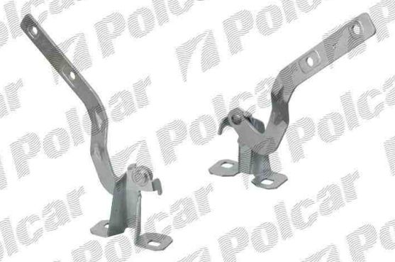 Fiat Panda 9/03 - pant prednej kapoty Ľavý