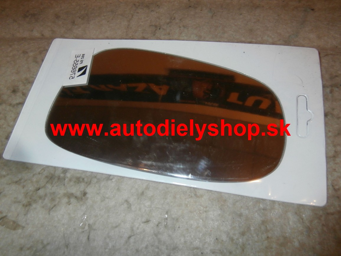 Peugeot 607 3/00- sklo zrkadla ľavé