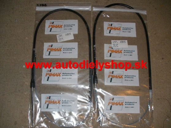 Ford Focus 11/98-10/04 lanká ručnej brzdy Sada L+P,HB