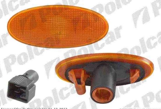 Fiat Punto 93-8/99 bočné smerovky oranžové Sada L+P