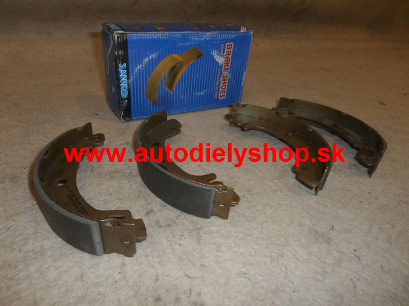 Fiat Punto 93-8/99 zadné brzdové čeluste 203mm s ABS,Sada