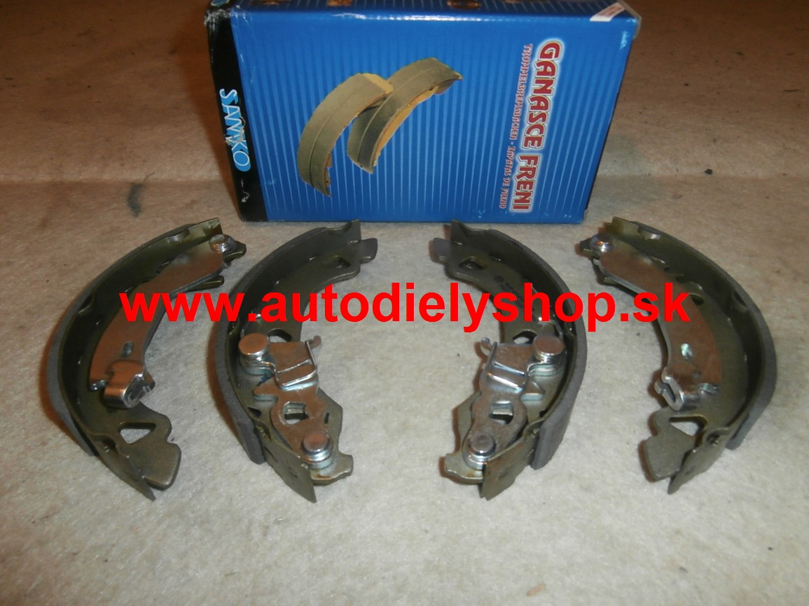 Fiat Punto 93-8/99 zadné brzdové čeluste 180mm bez ABS,Sada