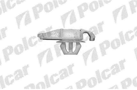 Peugeot 806 9/94-8/02 príchytky bočných líšt dverí 10 ks