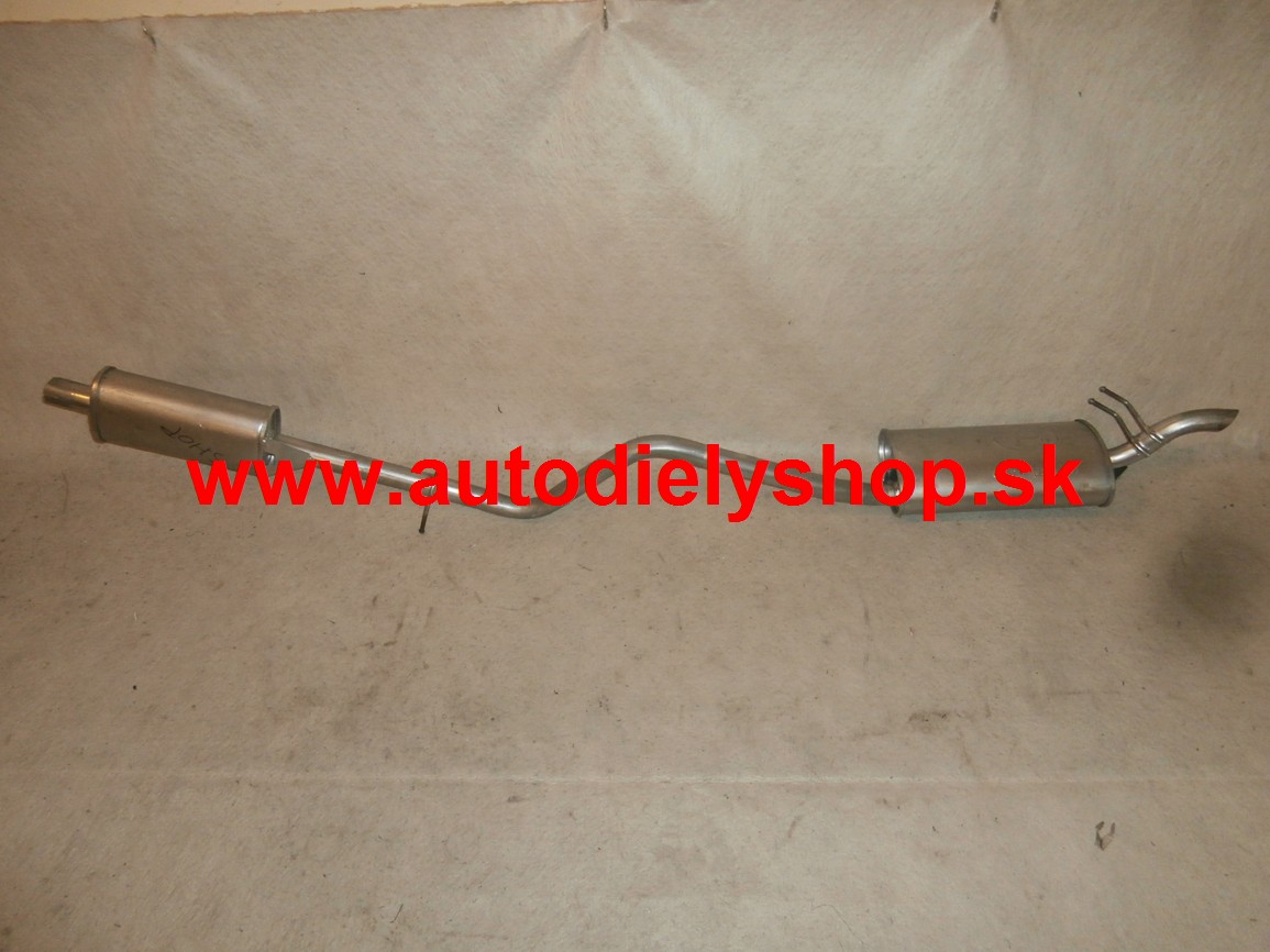 Fiat PUNTO I 55 93-99-stred+zadný tlmič výfuku 1,1i/40kw,HB