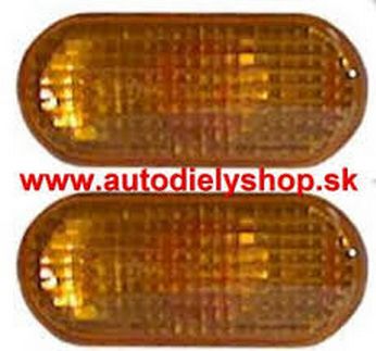 Ford Fusion 8/02-10/05 bočné smerovky žlté Sada L+P