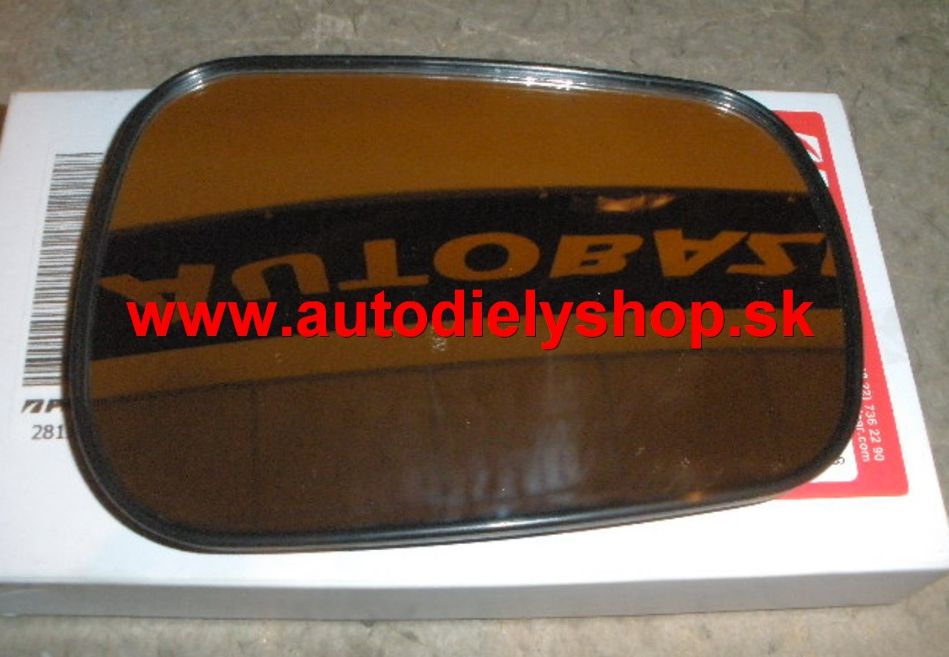 Ford FUSION 8/02-10/05 sklo zrkadla Pravé