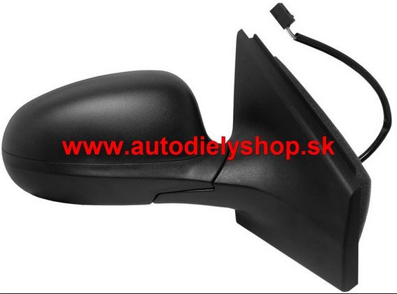 Ford FUSION 8/02-10/05 el.spätné zrkadlo Pravé / čierne /