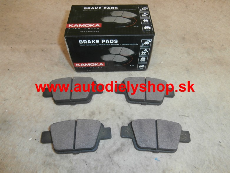 Fiat Stilo 01- zadné platničky Sada / KAMOKA /