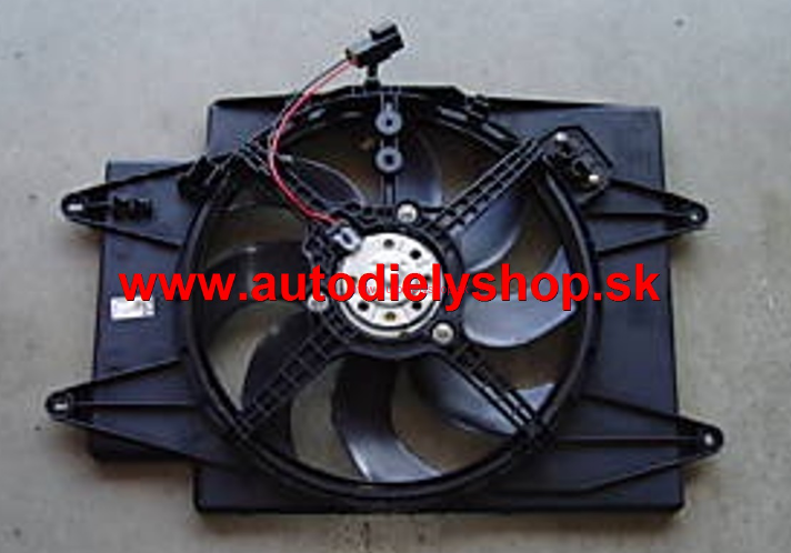  Alfa 147 3/05- Ventilátor chladičov 1,9JTD typ DENSO