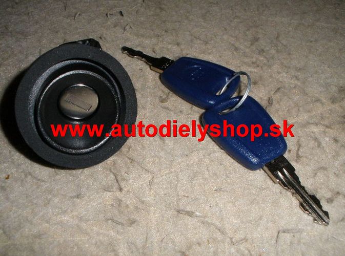 Fiat PUNTO 6/03- zámok kufra + 2 x klúč,3dv