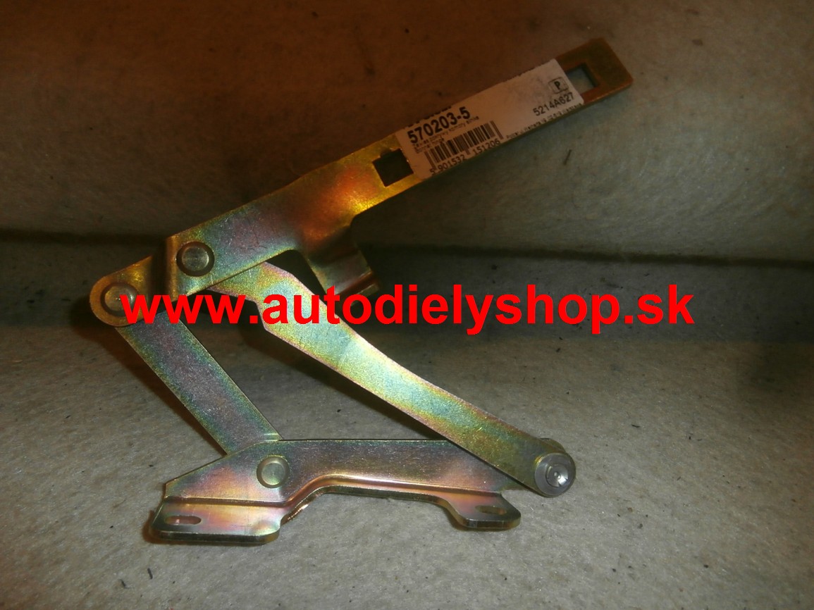 Peugeot Boxer 7/94-7/02 pant prednej kapoty ľavý
